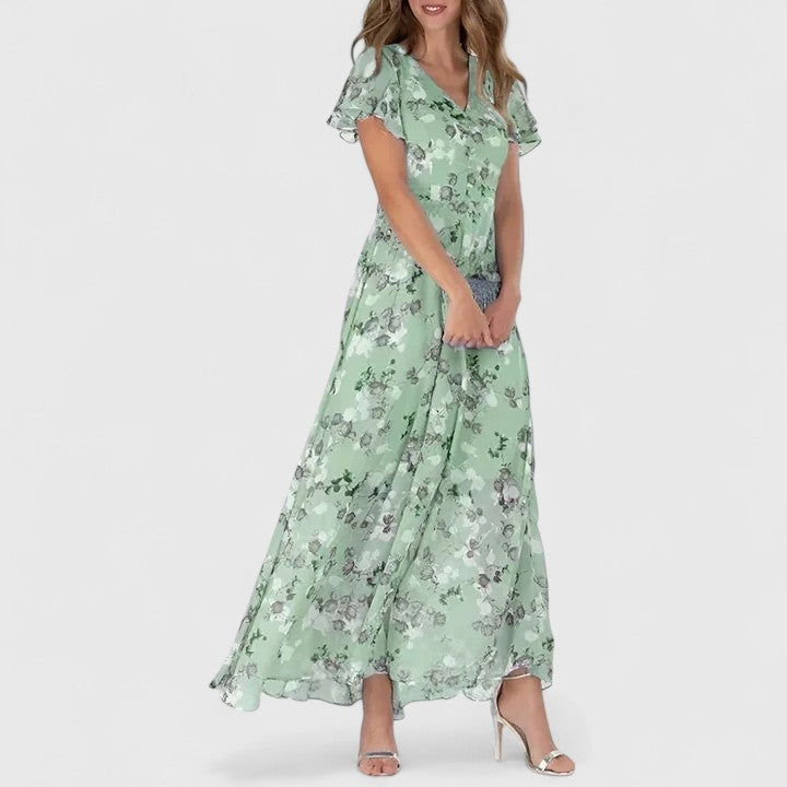 Women's Maternity Maxi Dress - Breathable & Flattering Everyday Style