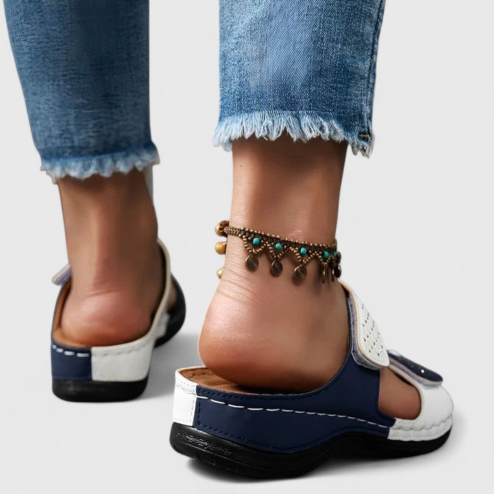 Women's Comfort Strap Sandals - All-Day Cushioned Slip-Ons