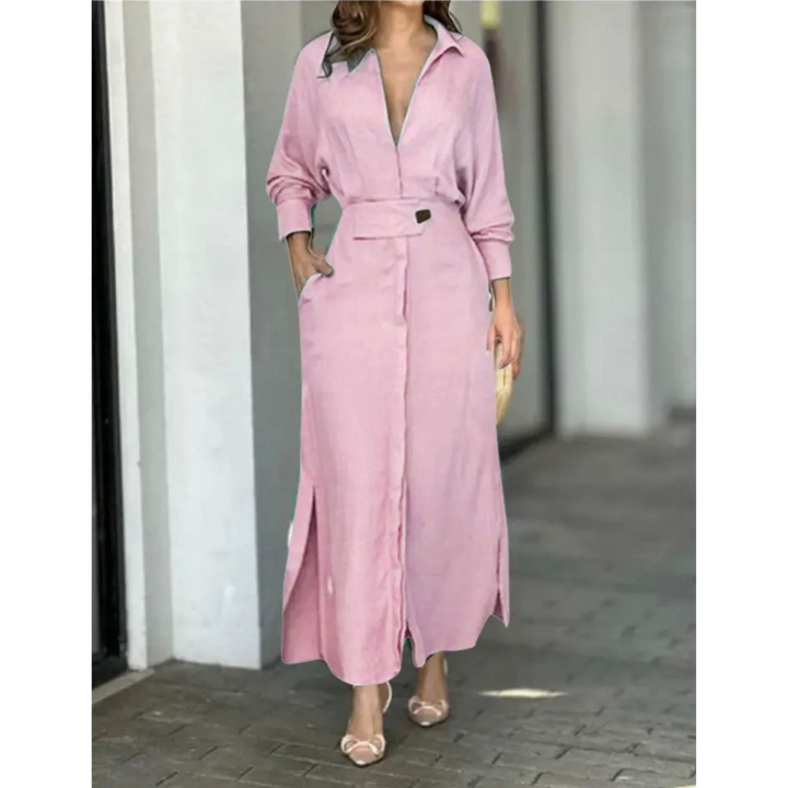 Women's Sara Elegant Long Dress - Effortless Elegance