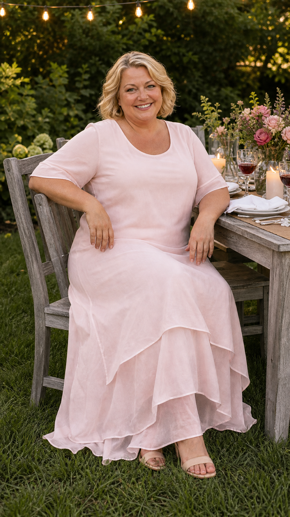 Women's Flowing Maxi Dress - Breezy Elegance for Warm Days