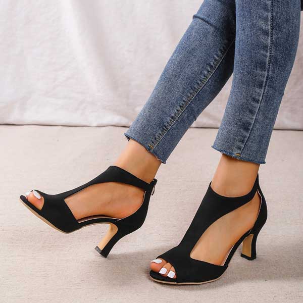 Women's Capri Orthopedic Heel Sandals - Supportive & Versatile
