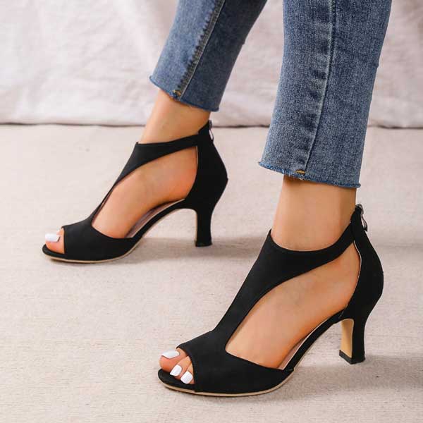 Women's Capri Orthopedic Heel Sandals - Supportive & Versatile