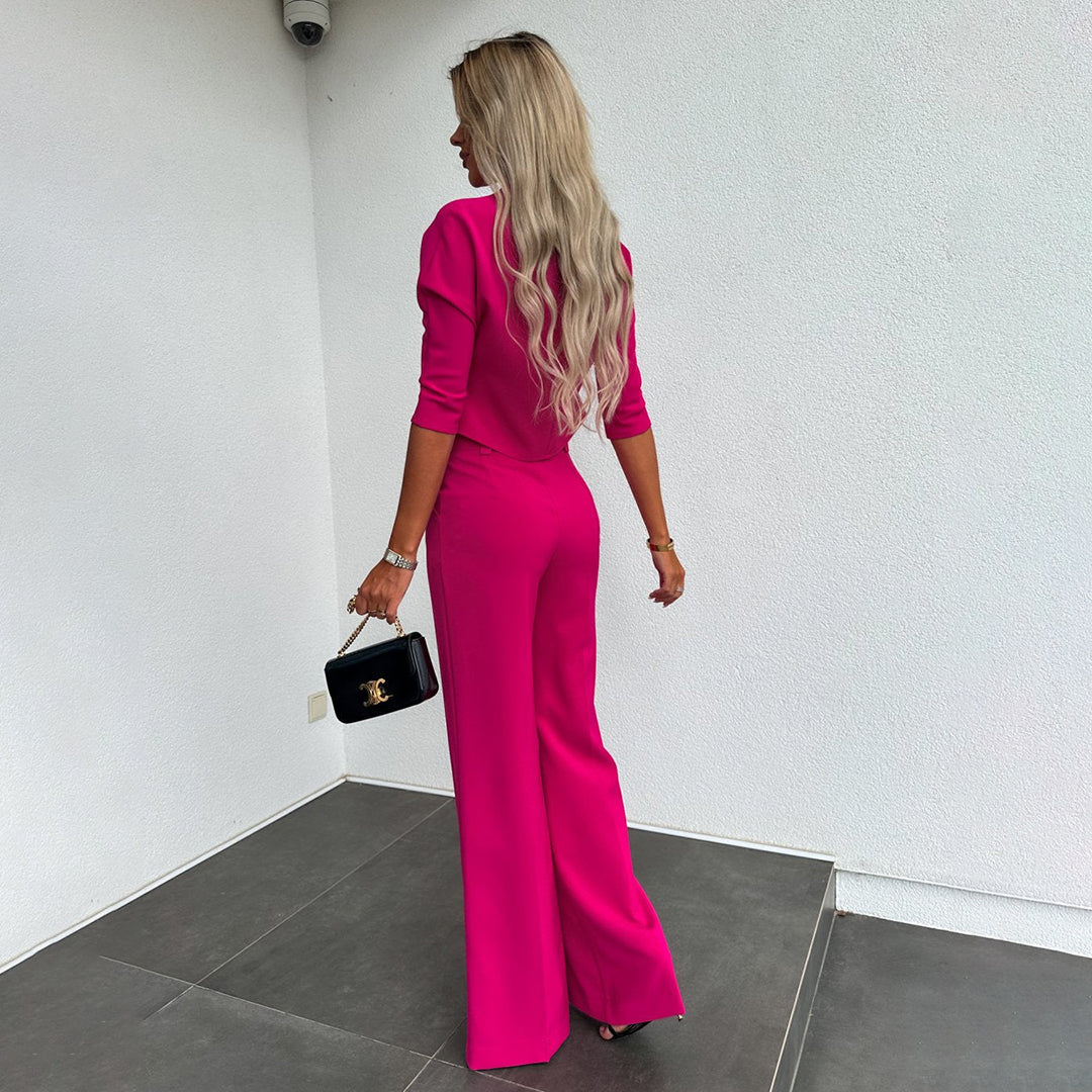 Women's Nora Two-Piece Set - Effortless Autumn Elegance