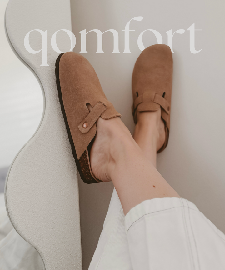 Women's Genuine Suede Comfort Clogs