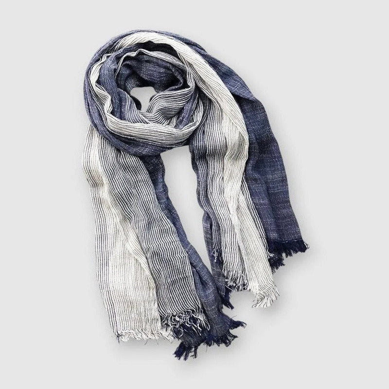 Camden Striped Cotton Scarf – Soft Everyday Layering Piece
