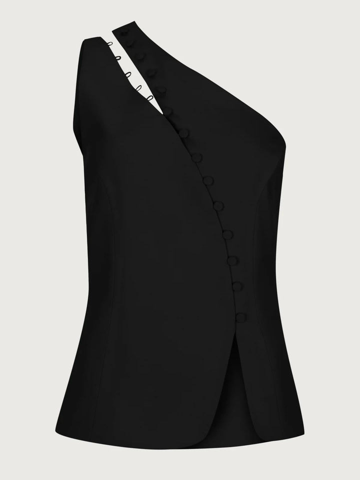 Women's Arielle Modern Asymmetric One-Shoulder Top
