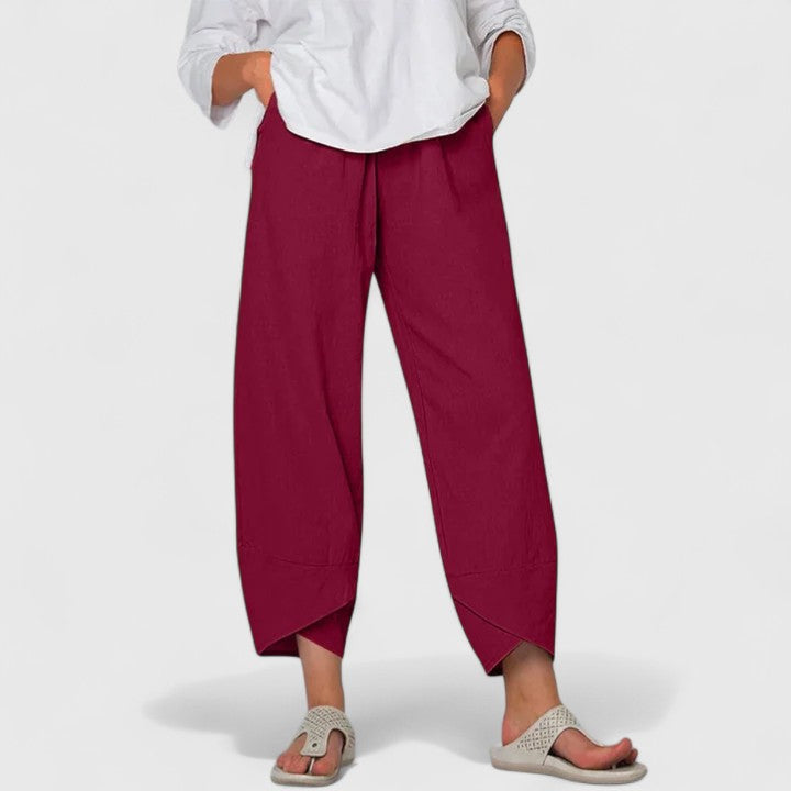 Women's Prism Elegant Wide-Leg Pants - Vintage-Inspired Comfort