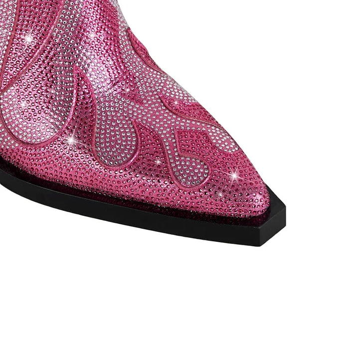 Women's Flame-Inspired Diva Boots - Command Every Step