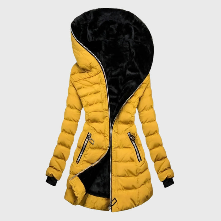 Women's Aurelio Winter Jacket - Slim Fit, Oversized Hood
