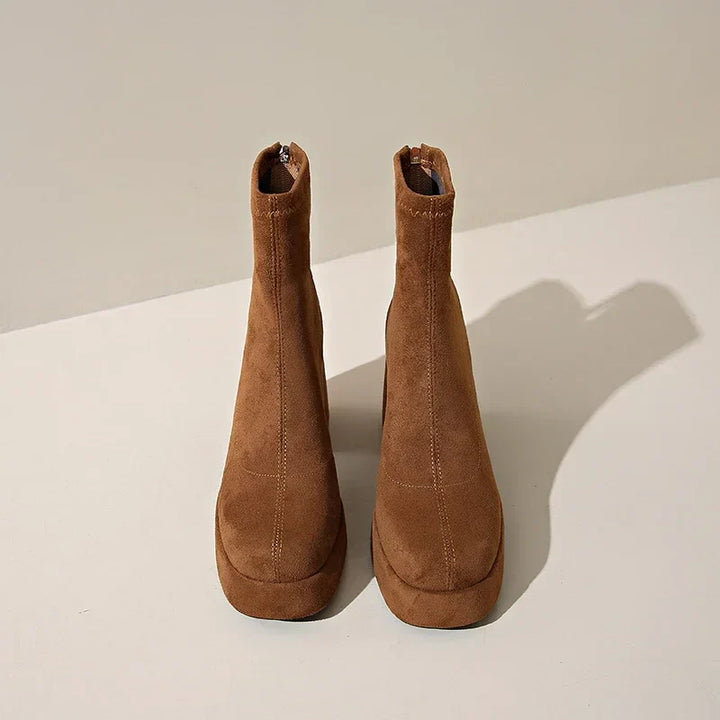 Elevate Suede Booties