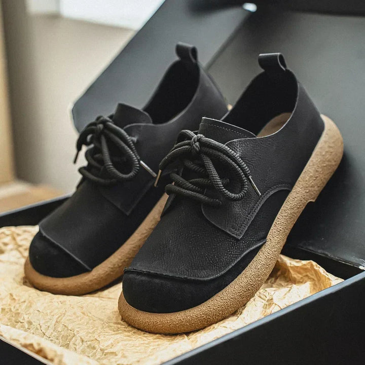 Men's Nomad Leather & Suede Sneakers – Lace-Up Trainers