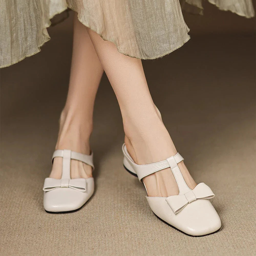 Sabine Leather Mules