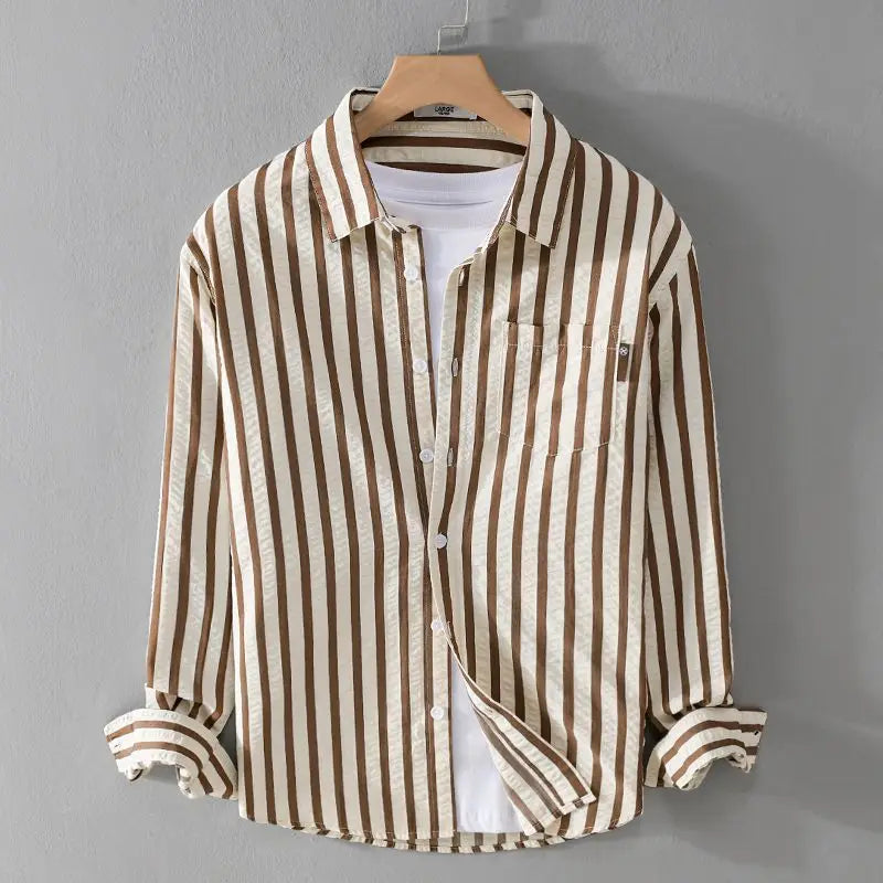 Men's Tailored Luxe Shirt – Refined Office to Evening Wear