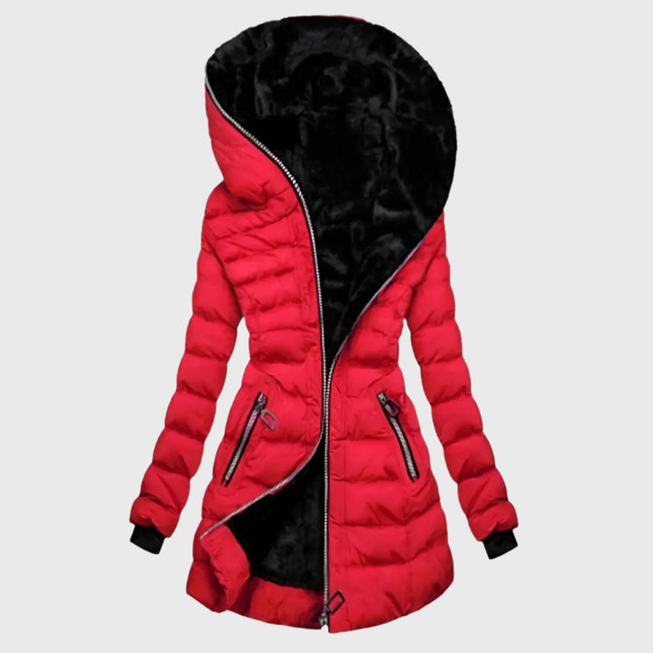 Women's Aurelio Winter Jacket - Slim Fit, Oversized Hood