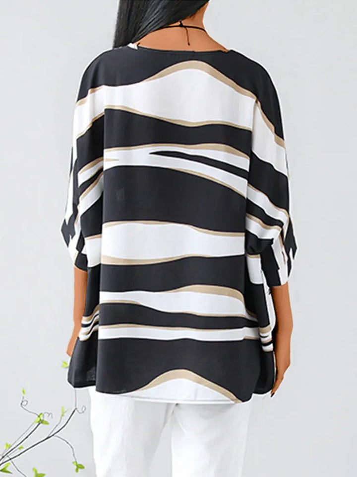 Women's Paesyn O Neck Blouse - Everyday Versatility