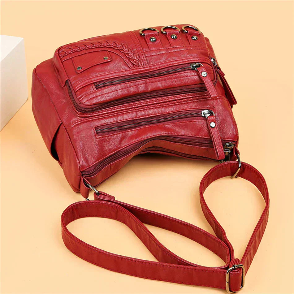 Women's Vintage Charm Elegant Shoulder Bag - Everyday Sophistication