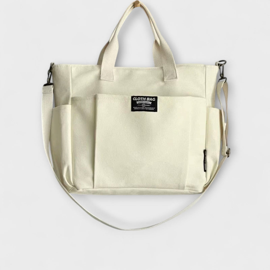 Women's Minimalistic Canvas Tote Bag - Everyday Essential