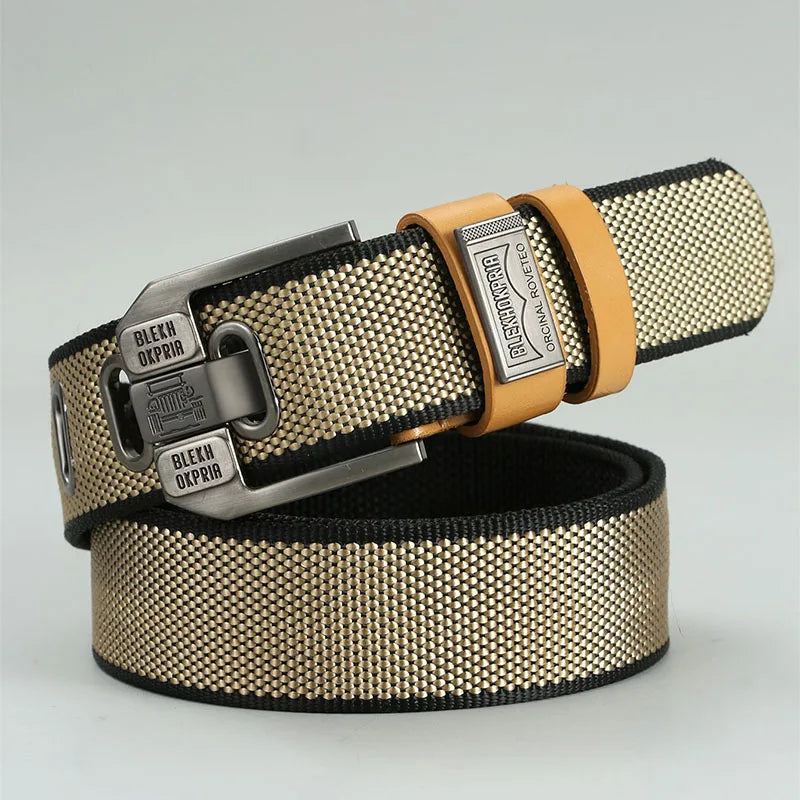 Men's Nylon Tactical Belt – Vanguard Quick-Release Buckle