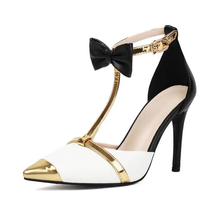 Women's Danica Radiant T-Strap High Heels - Elegant and Poised