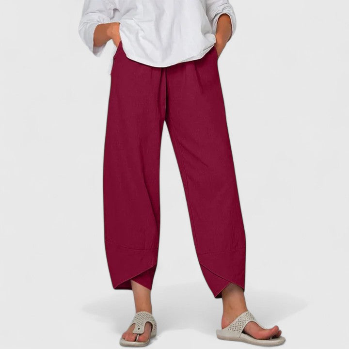 Women's Prism Elegant Wide-Leg Pants - Vintage-Inspired Comfort