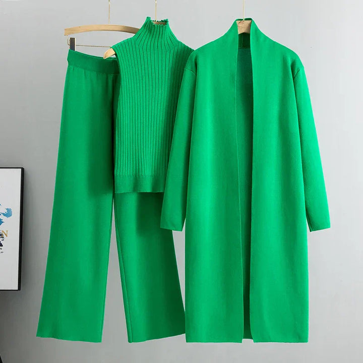 Women's Elegant 3-Piece Set – Effortless Sophistication