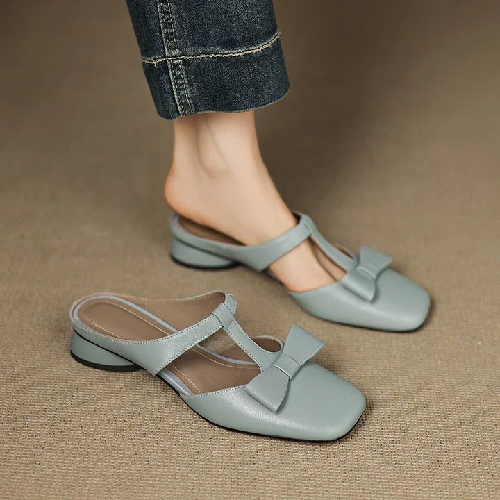 Sabine Leather Mules