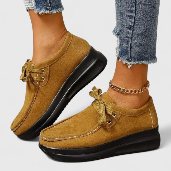 Women's Platform Moccasin Shoes - Heritage Style with Modern Comfort
