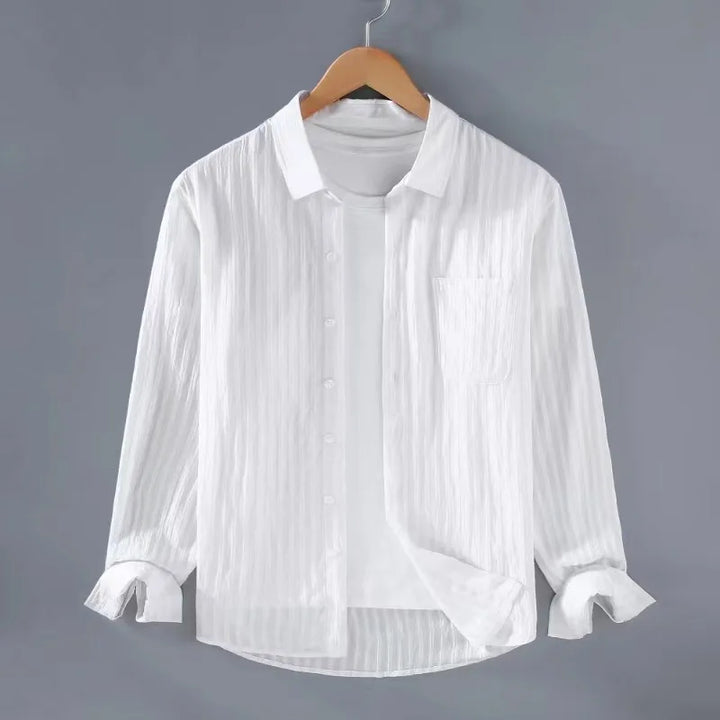 Men's Relaxed Linen Shirt – Breathable Summer Casual