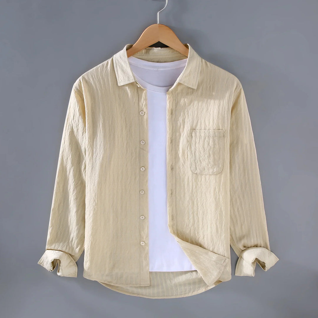 Men's Relaxed Linen Shirt – Breathable Summer Casual