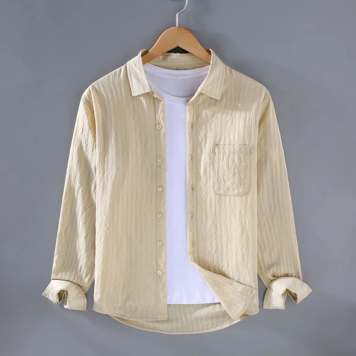 Men's Relaxed Linen Shirt – Breathable Summer Casual