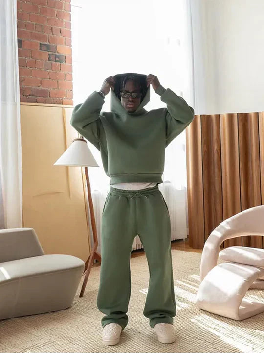 Women's Cotton Linen Casual Tracksuit Set - Everyday Comfort