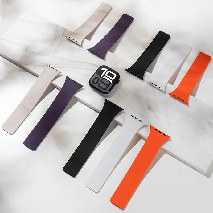 Men's Magnetic Apple Watch Band - Silicone Loop Strap