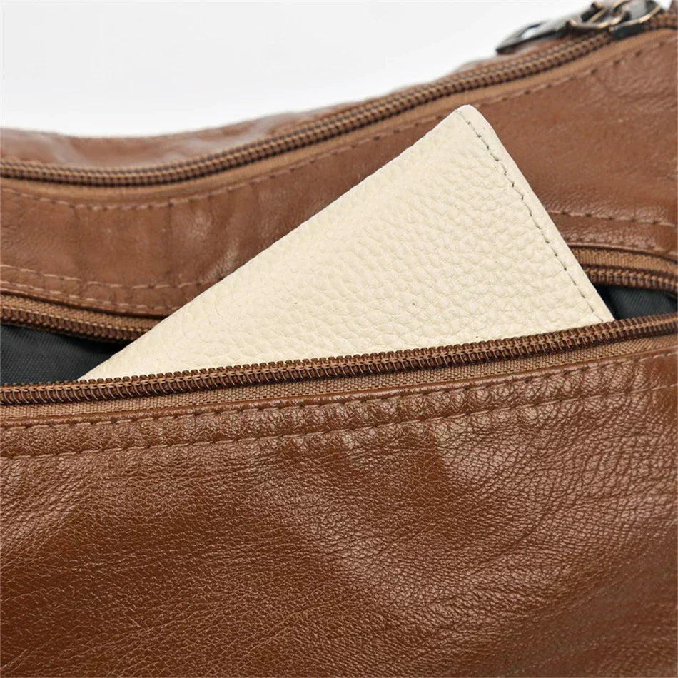 Women's Vintage Charm Elegant Shoulder Bag - Everyday Sophistication