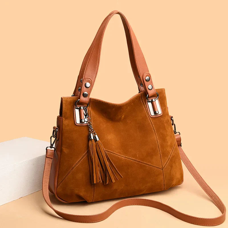 Marlow Suede Handbag