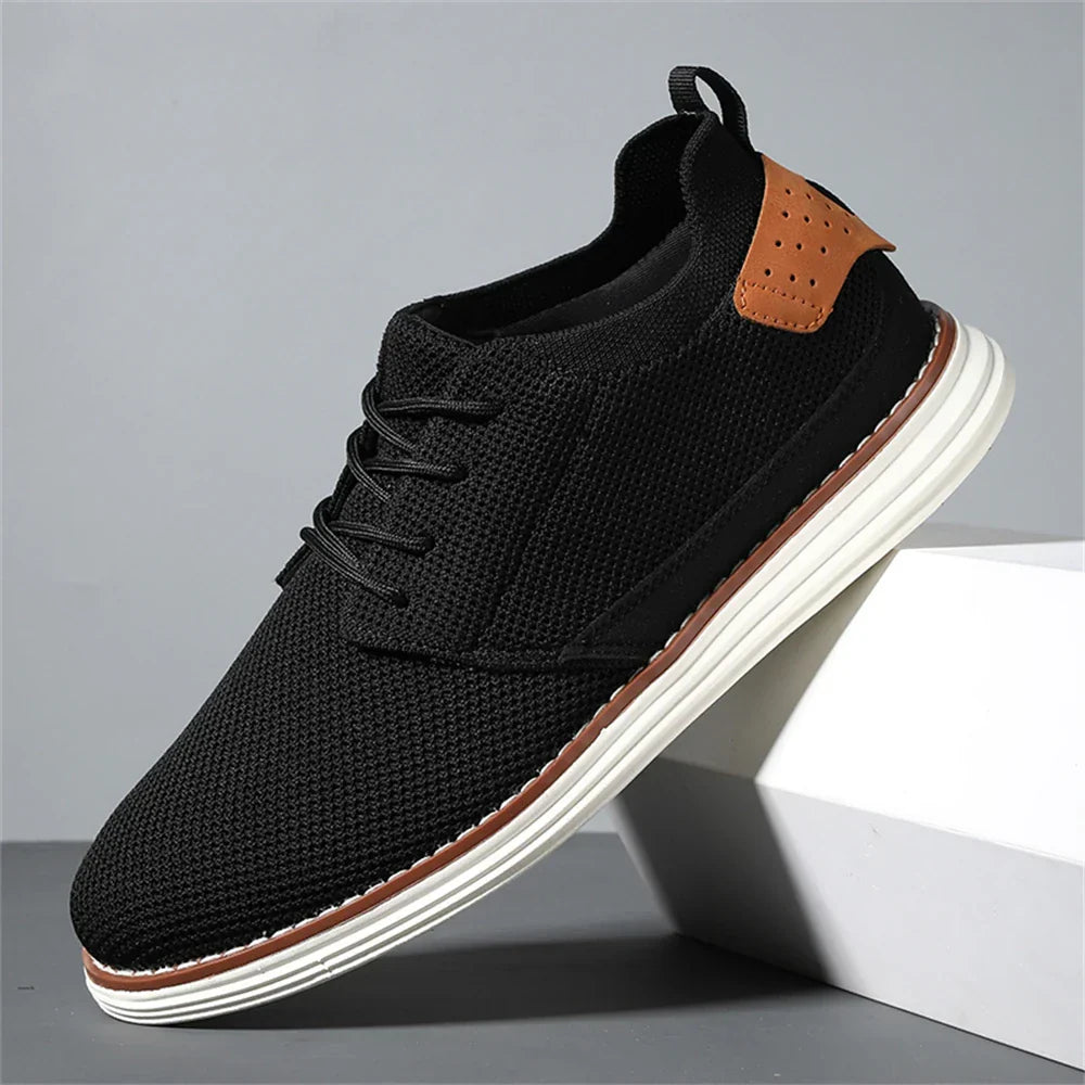 Men's Stellan Knit Oxfords – Breathable Smart-Casual Shoes
