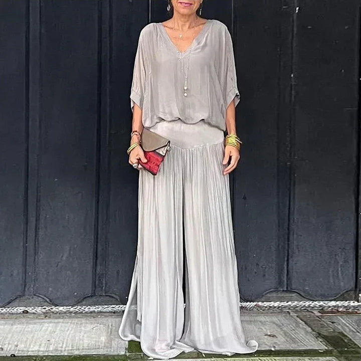 Women's Flowy Lounge Set – Relaxed Fit & Breathable