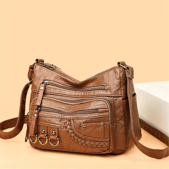 Women's Vintage Charm Elegant Shoulder Bag - Everyday Sophistication