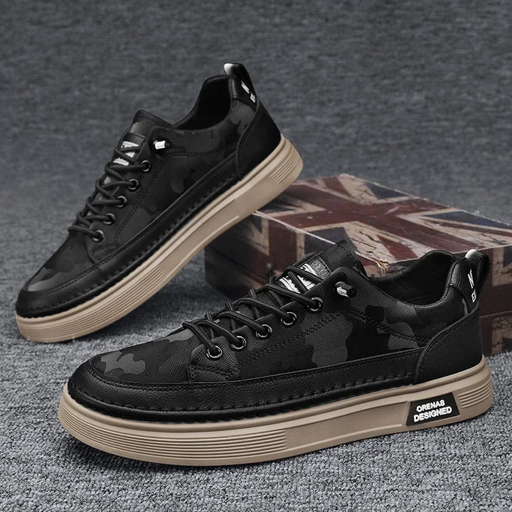 Men's Gab Street Style Lace-Up Sneaker - Urban Edge Comfort