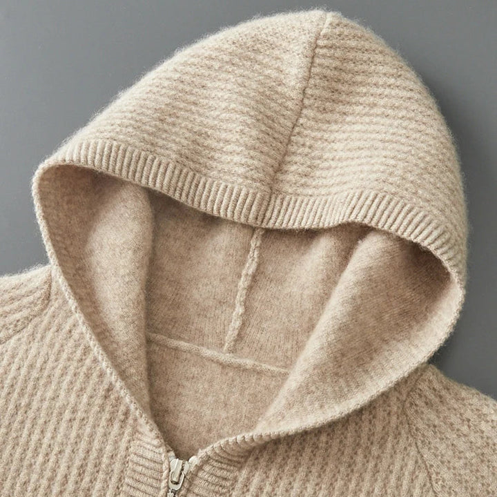 Brera Cashmere Zip Hoodie