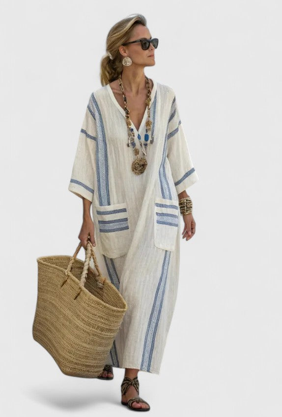 Women's Elegant Maxi Dress - Timeless Style for Any Occasion