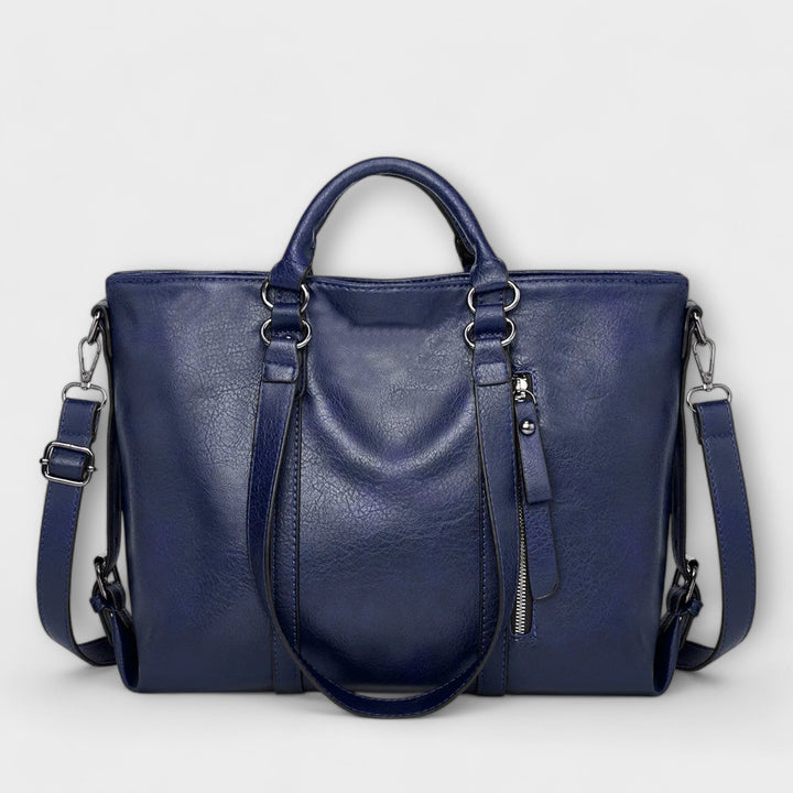 Women's Large Leather Bag - Spacious Everyday Tote