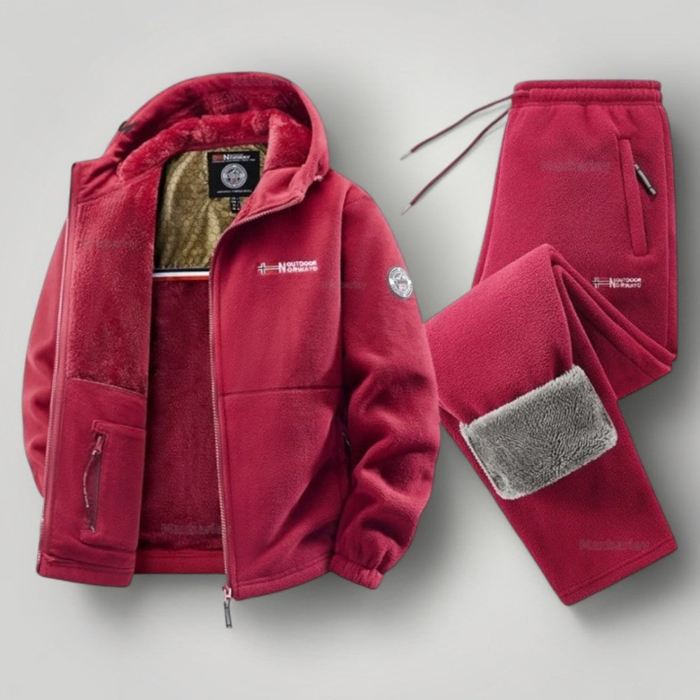 Women's Thermal Winter Set - Cozy Insulation for Cold Days