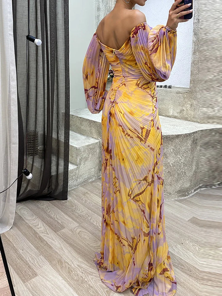Women's V-Neck Elegant Dress - Perfect for Special Events
