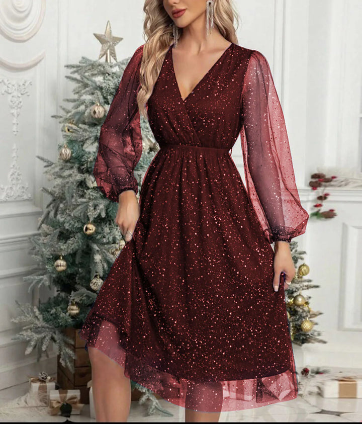 Maroon Dresses