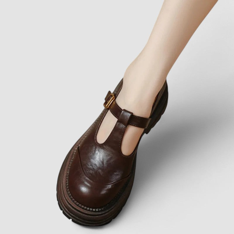 Women's Classic Mary Jane Flats - Timeless Comfort & Style