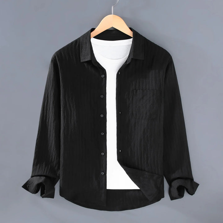 Men's Relaxed Linen Shirt – Breathable Summer Casual