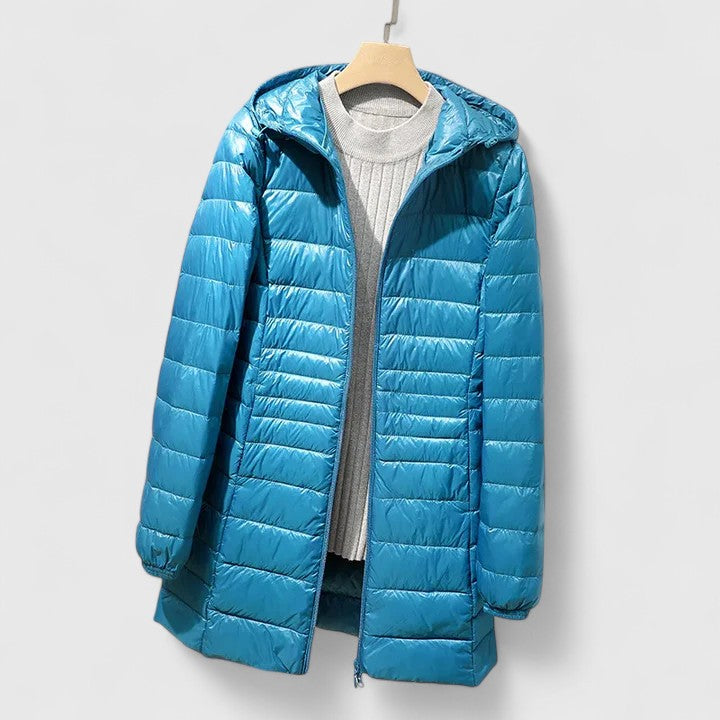 Women's Lightweight Padded Jacket - Cozy & Sleek Layering