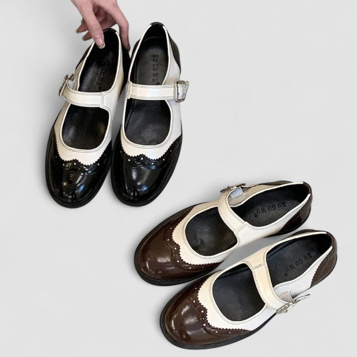 Women's Caitlyn Classic Mary Jane Flats - Timeless Elegance