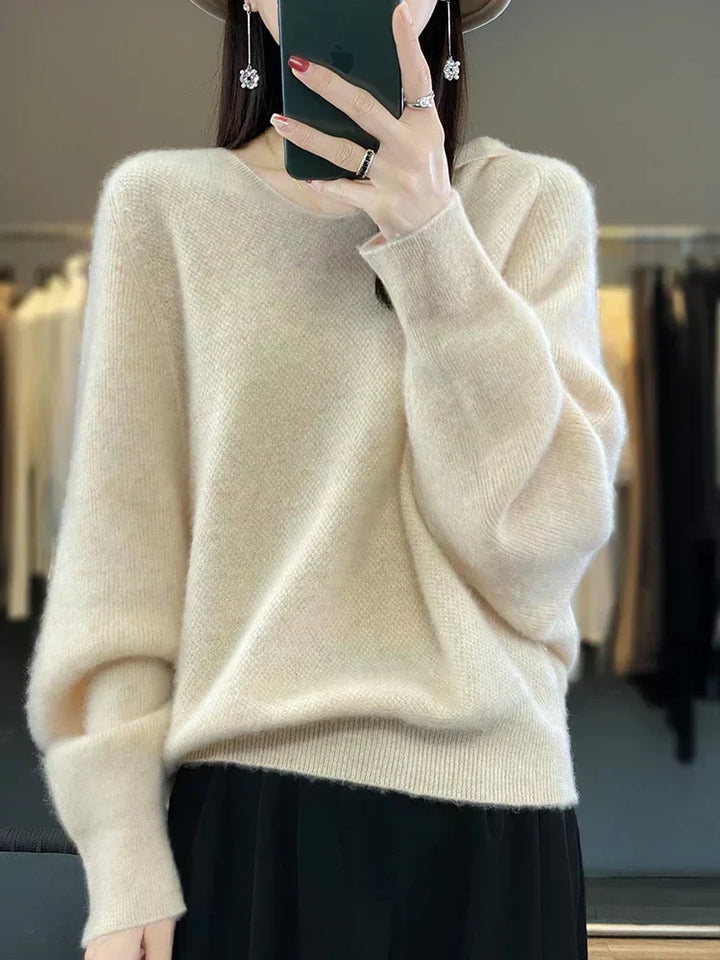 Women's Soft Hooded Sweater - Cozy Layer for Everyday