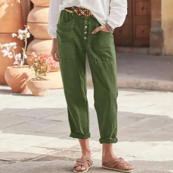 Women's Relaxed Fit Lightweight Pants - Everyday Ease